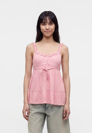 Hollister Co., ICON BABYDOLL - Μπλούζα - light pink