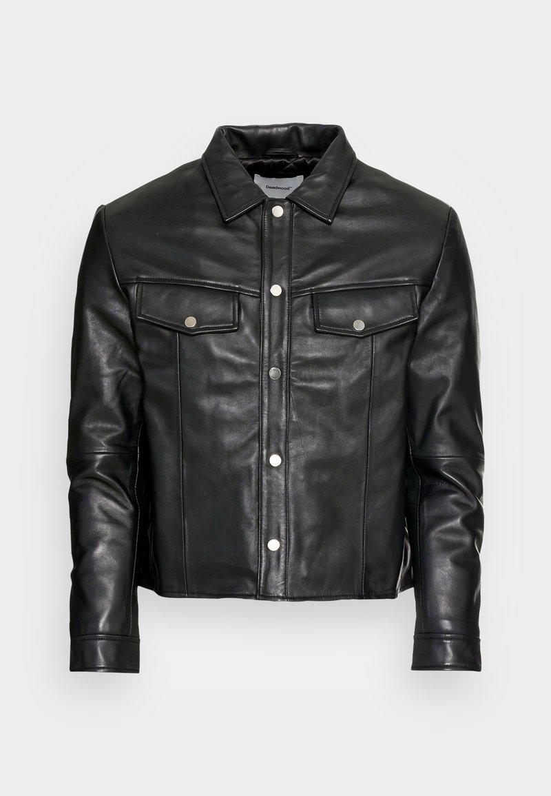 Deadwood Leren jas zwart Deadwood Leren jas zwart