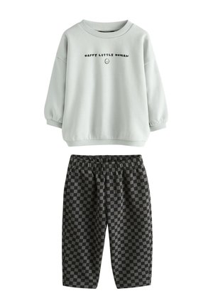 Next REGULAR FIT SET - Træningssæt - black/grey