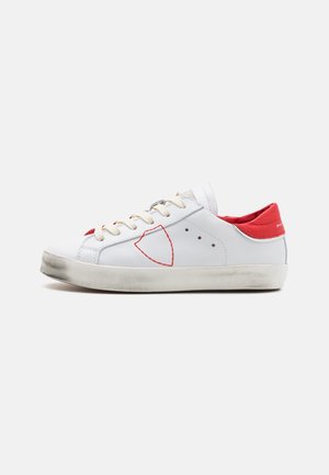 Philippe Model UNISEX - Sneakers laag - white/red/silver