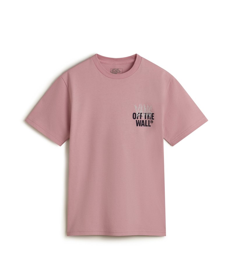Vans WALL - T-shirt med print - medium pink