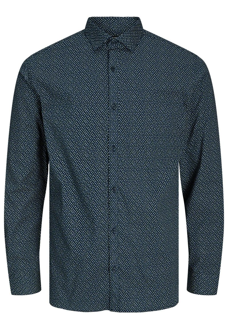 Jack & Jones POOL LANGARM - Chemise - dunkelblau