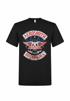 AEROSMITH BOSTON PRIDE - T-shirt med print - black