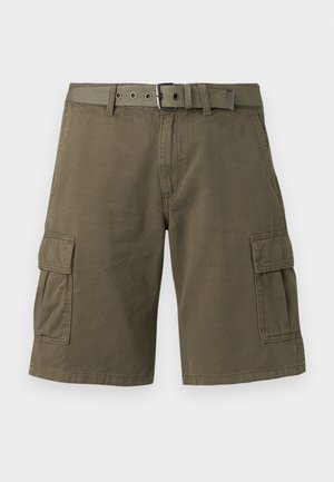 Jack & Jones, JPSTCOLE HUDSON BELTED - Lühikesed püksid - dusty olive