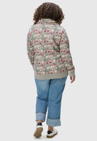 Ragwear IZOLDA PLUS - Felpa con zip - bone
