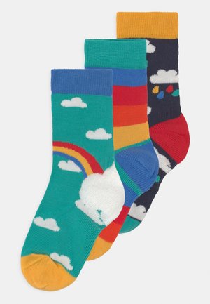 ROCK MY SOCKS 3 PACK UNISEX - Socks - pacific aqua