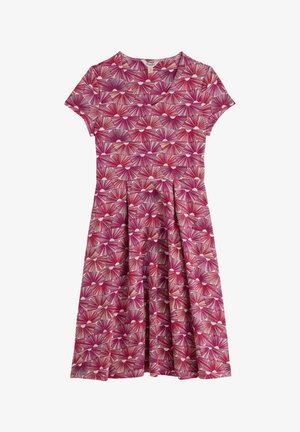 Seasalt Cornwall, SEASALT CORNWALL PIER VIEW DRESS - Dzsörzéruha - sunset fans magenta