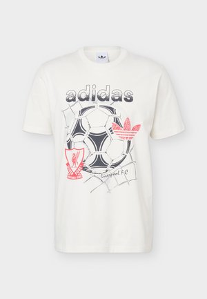 adidas Originals, LIVERPOOL FC GRAPHIC TEE - Vereinsmannschaften - core white