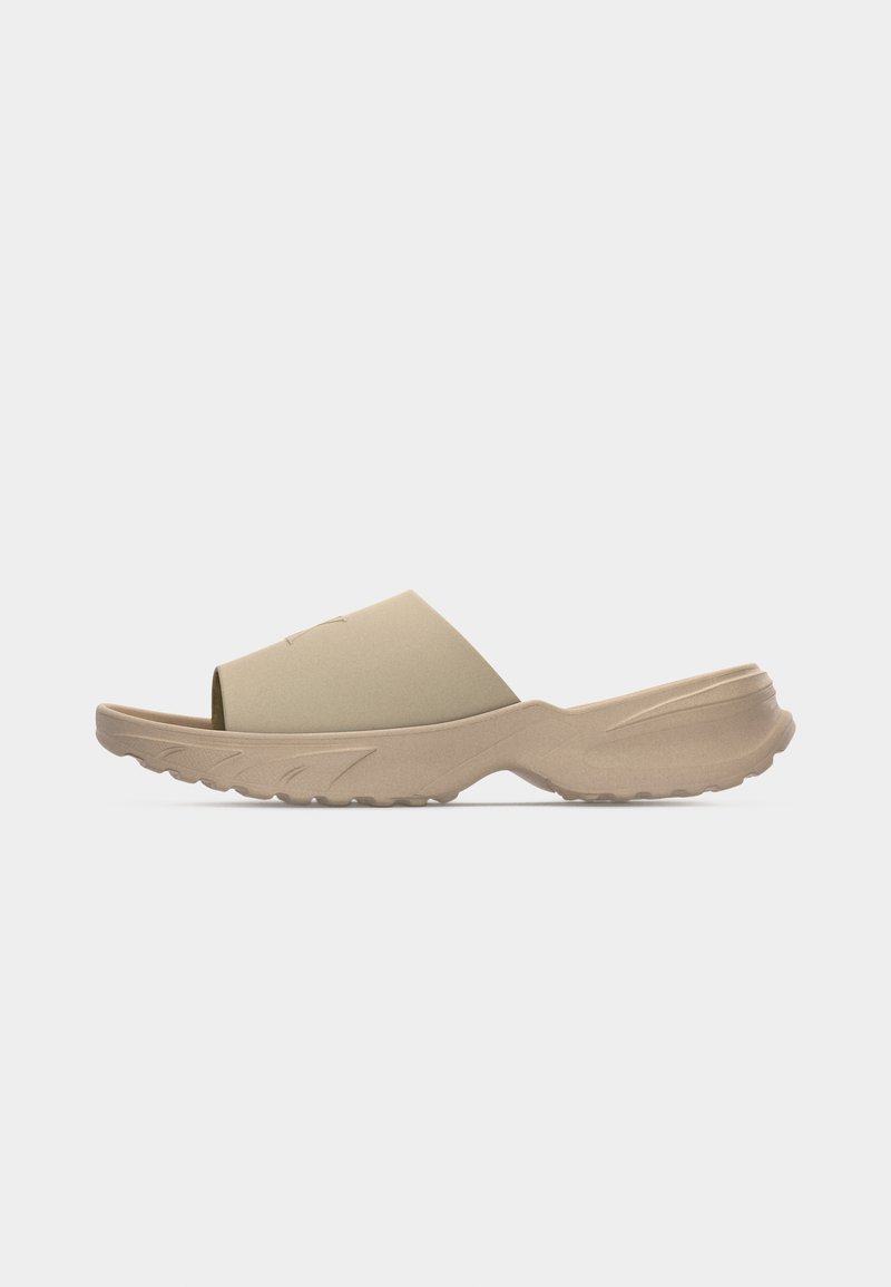 Calvin Klein RECOVER RUNNER - Sandály do bazénu - oatmeal