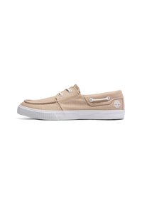MYLO BAY  - Boat shoes - light beige canvas