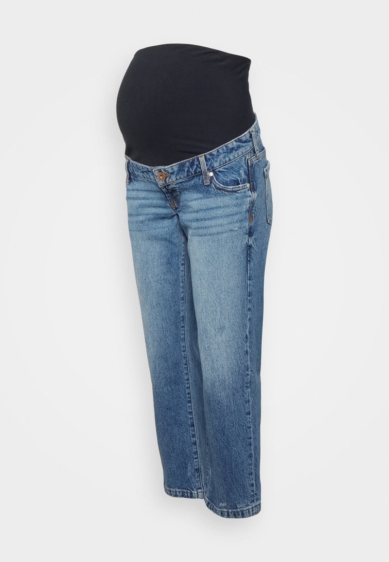 River Island Maternity Relaxed fit jeans dark blue denim/donkerblauw