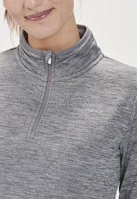 Endurance VIRONIC WAFFLE MIDLAYER - Langarmshirt -  mid grey melange