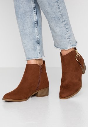 Ankelstøvler - tan