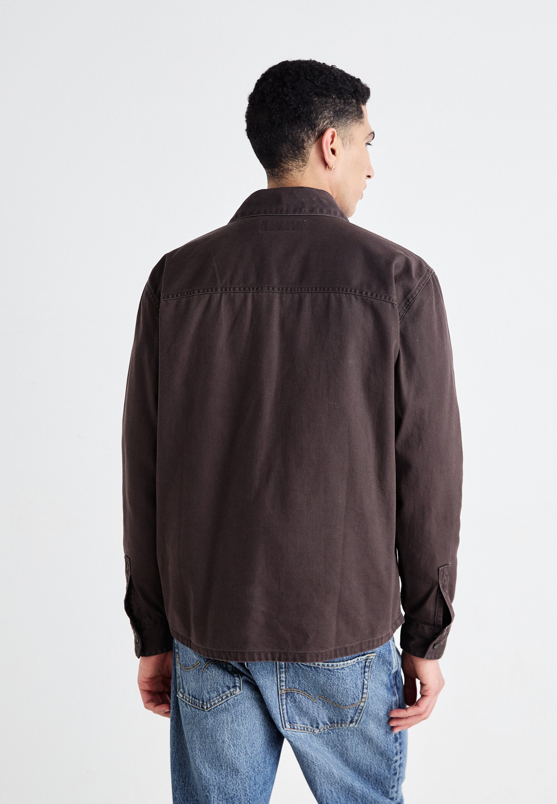 Hollister Co. OVERSHIRT - Shirt - mulch/brown - Zalando.co.uk