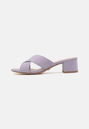 Mules à talons - lilac