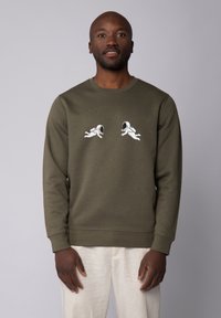 watapparel SPACE LOVE - Sweater - khaki