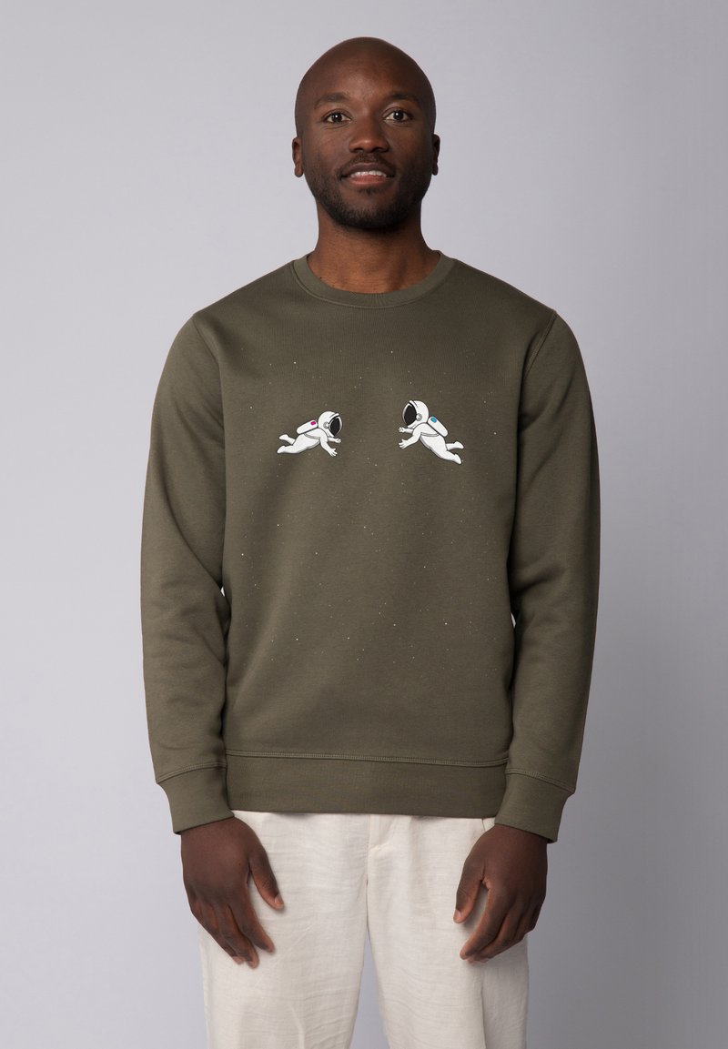 watapparel SPACE LOVE - Sweater - khaki