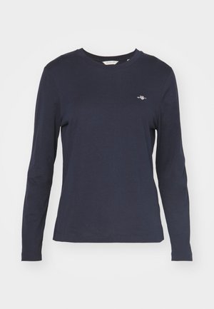 GANT REG SHIELD  - Langarmshirt - evening blue