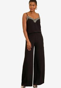Love & Roses REGULAR FIT - EMBELLISHED DETAIL  - Top - black