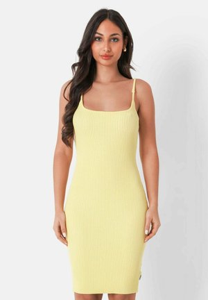 Abito in maglia - yellow