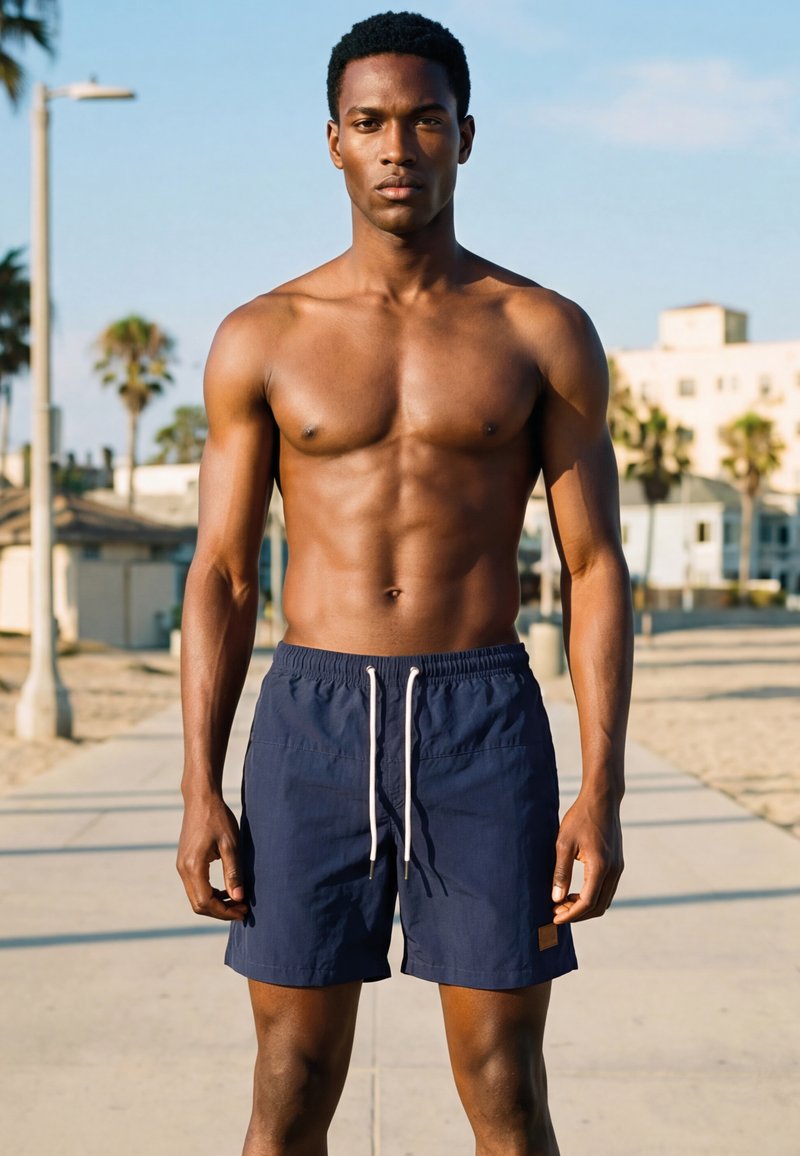 Urban Classics Herren Badehose Two in One Swim Shorts, Badeshorts für Männer erhältlich in 3 Farben, Größen S - XXL