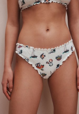 Next BRAZILIAN - Bikiinide alumine osa - white conversational broderie