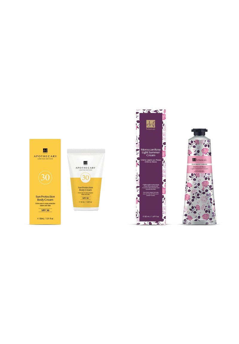 Dr Botanicals - SPF 30 SUN PROTECTION CREAM WITH ALMOND OIL 50ML - Zestaw do pielęgnacji, Powiększ