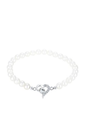 SPARKLING HEART - MIT KRISTALLEN VON SWAROVSKI® - Armband - weiß