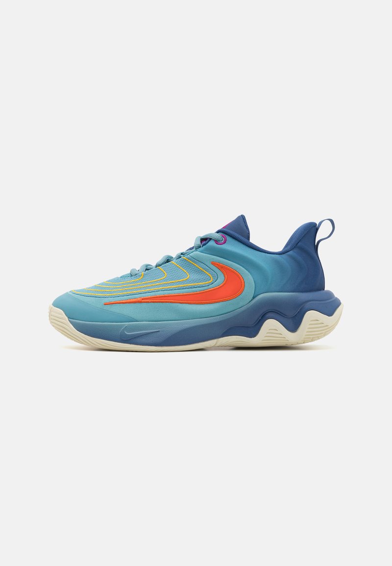 Nike Performance GIANNIS IMMORTALITY 4 - Basketballsko - denim turquoise/cosmic clay/mystic navy