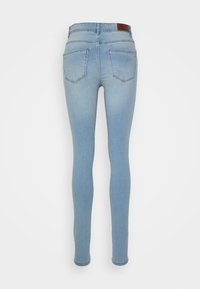 Vero Moda Tall VMTANYA PIPING - Jeans Skinny Fit - light blue denim