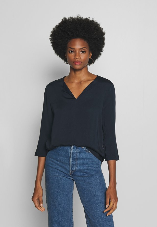Blouse - sky captain blue
