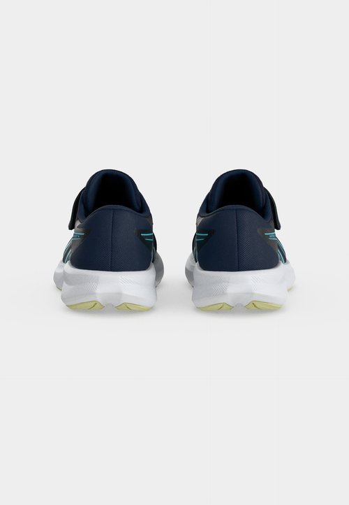 ASICS PATRIOT 14 UNISEX - Road running shoes - midnight/glow green — photo 4