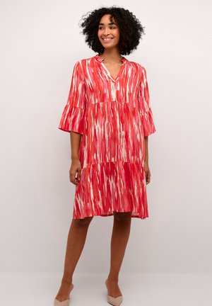 KAFFE - Robe de jour - pink abstract print