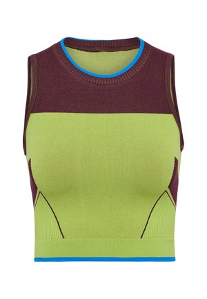 SEAMLESS - Top - lettuce green