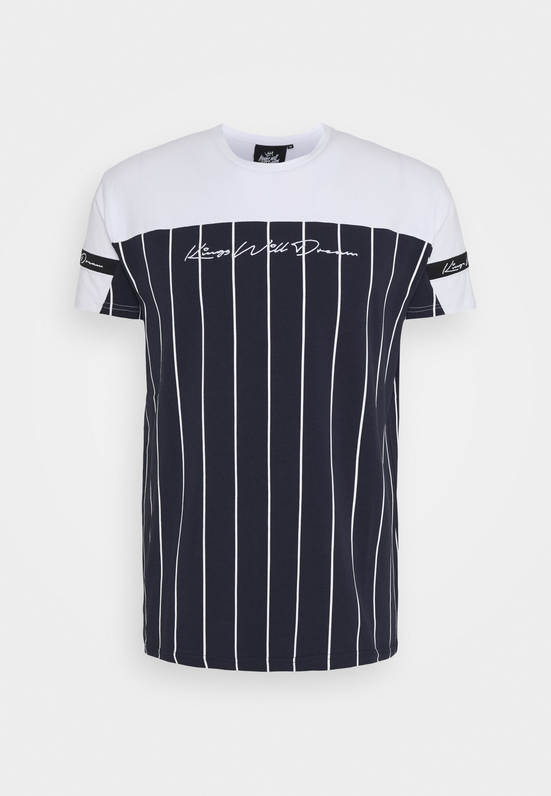 Kings Will Dream YEZ TEE T shirts med print navywhite Kings Will Dream T-shirts med print - navy/white