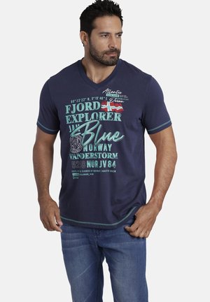 NORDGER - T-Shirt print - dunkelblau