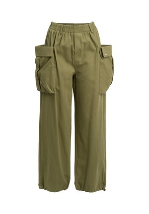 INFLUENCER, Pantalones cargo - cactus
