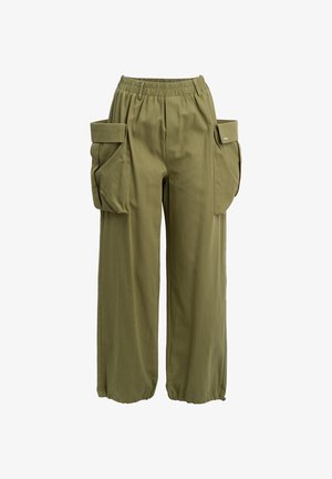 INFLUENCER, Pantalones cargo - cactus