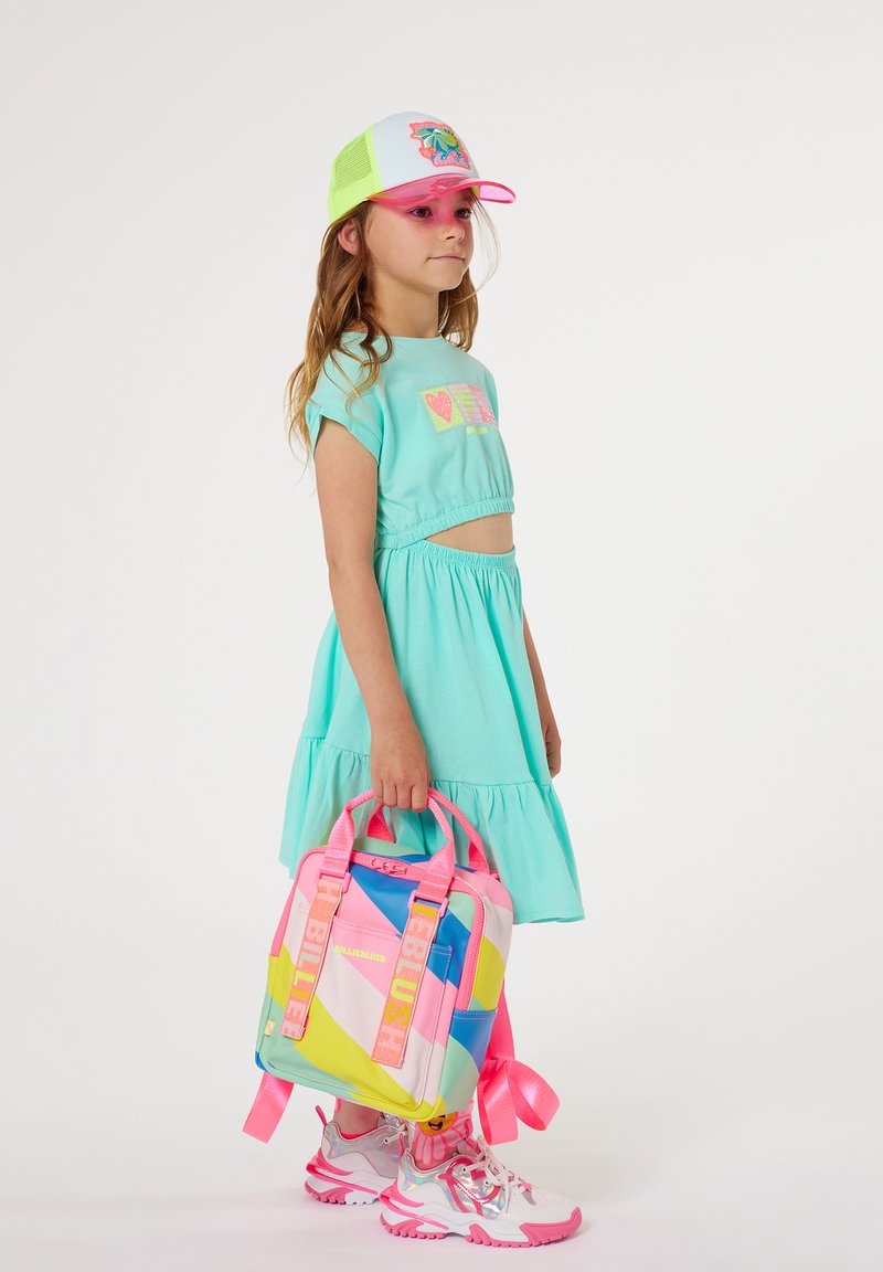 Billieblush À MANCHES COURTES - Robe pull - blue