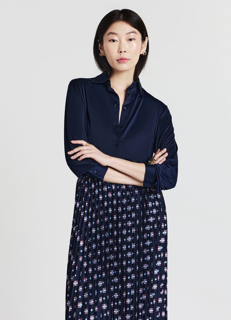 Calliope UNITA - Hemdbluse - blu notte