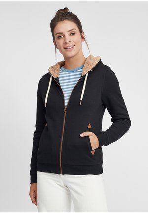 OXVICKY - Sudadera con cremallera - black