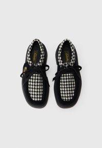 Clarks TORVIEW - Derbies - black tweedcombi