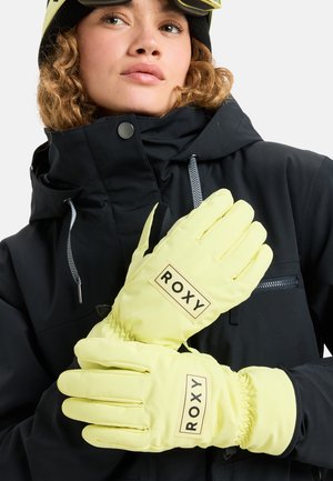 Roxy, ROXY™ FRAUEN TECHNICAL OUTERWEAR|TECHNICAL HANDWEAR ERJHN03261 UNISEX - Guantes - yellow black