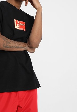 T-shirt imprimé - black