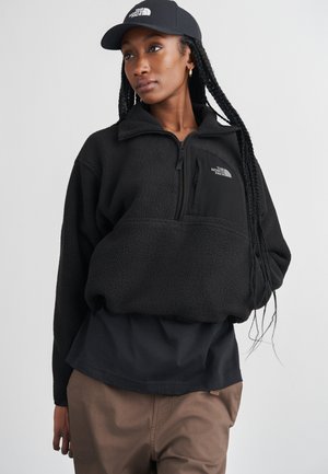 YUMIORI OFF PEAK ZIP - Pulover iz flisa - black
