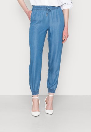 HAREMS PANTS - Spodnie materiałowe - used mid stone blue denim
