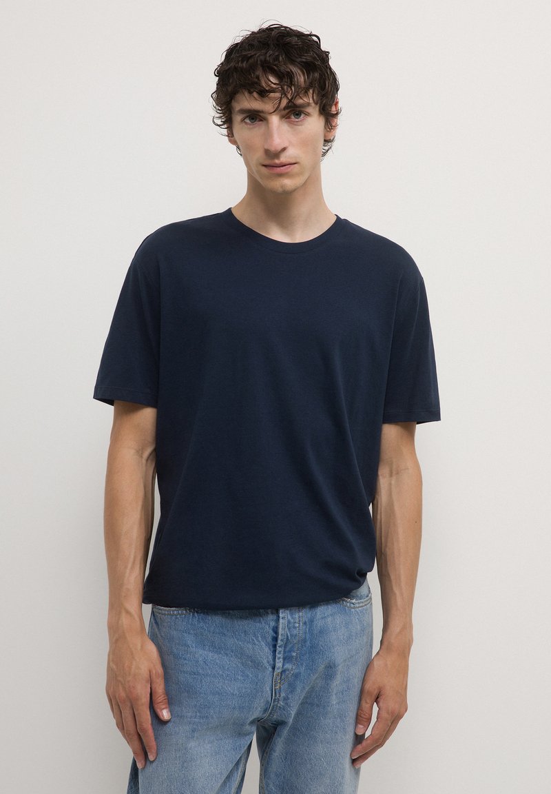 Calliope TINTA UNITA - T-shirt basique - blu