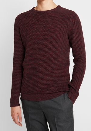 Selected Homme Pullover - dark red