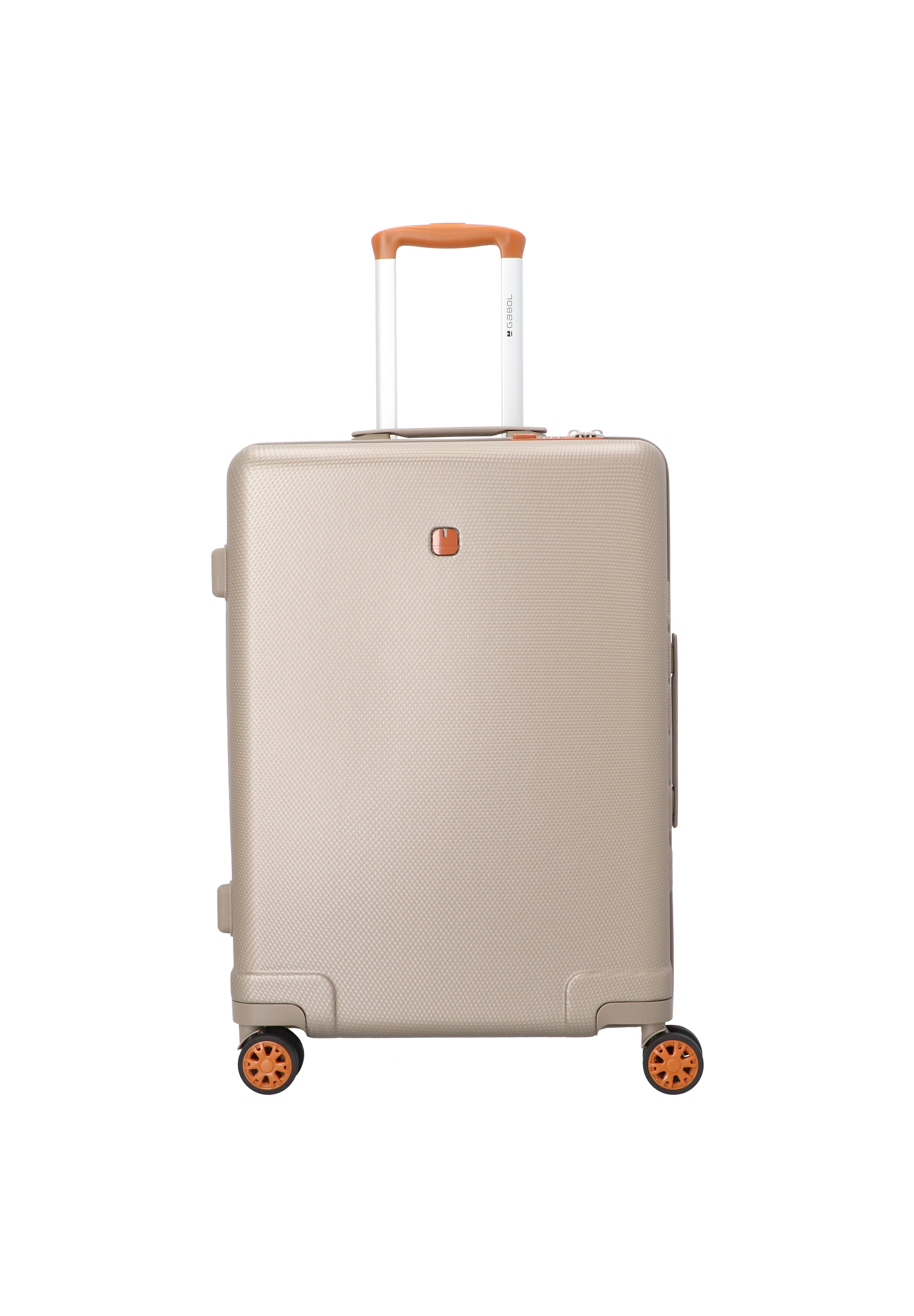 79€!!Maleta mediana Gabol - Piscis| LasMaletas.es Color Champagne Tamaño  Mediana (de 64 a 71 cm.) Material ABS