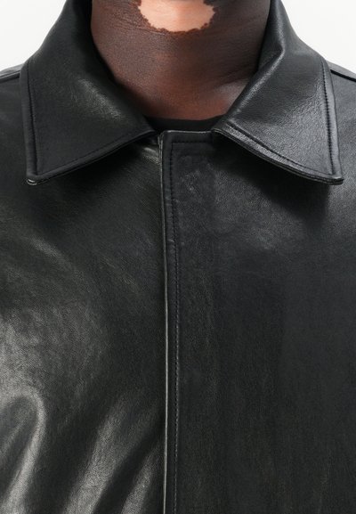 Diesel L-KHAT Lederjacke black/schwarz